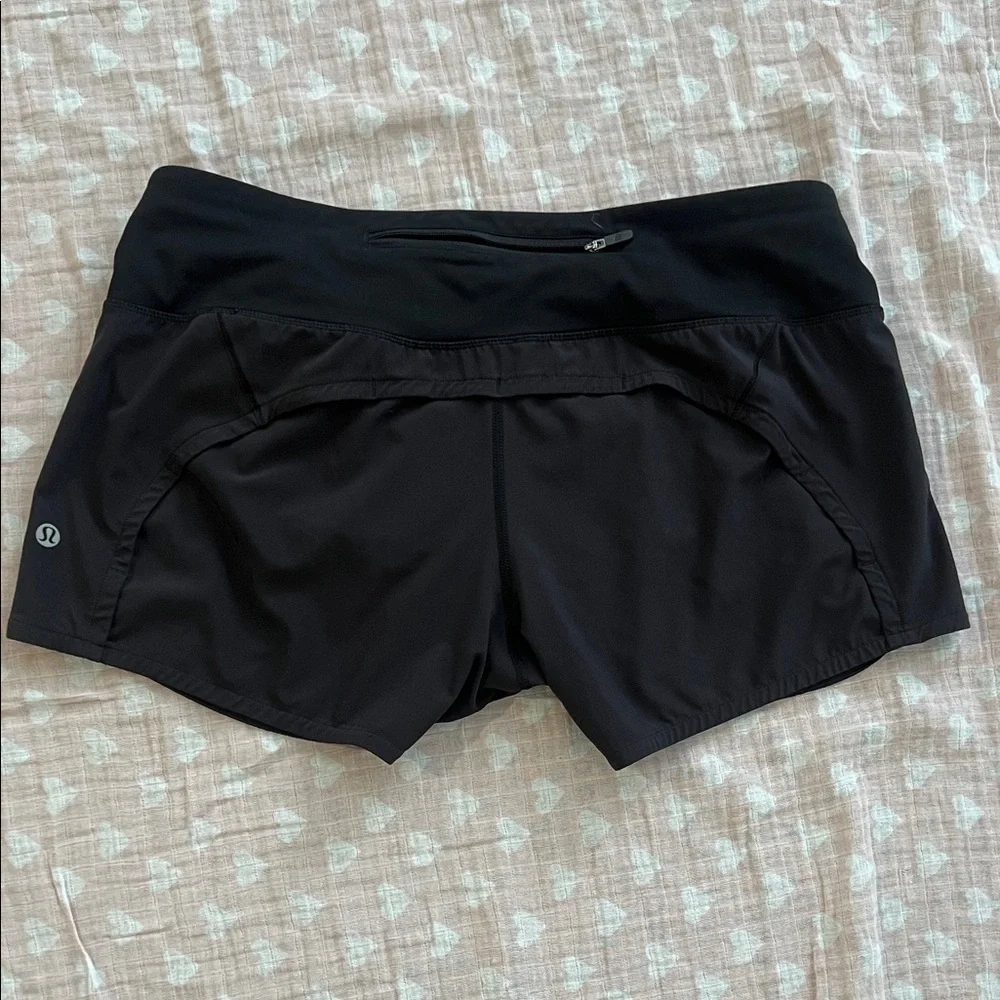 lululemon athletica Women's Athletic Black Shorts
